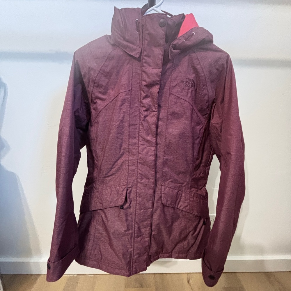 The North Face Maroon Insulated Ski Jacket
